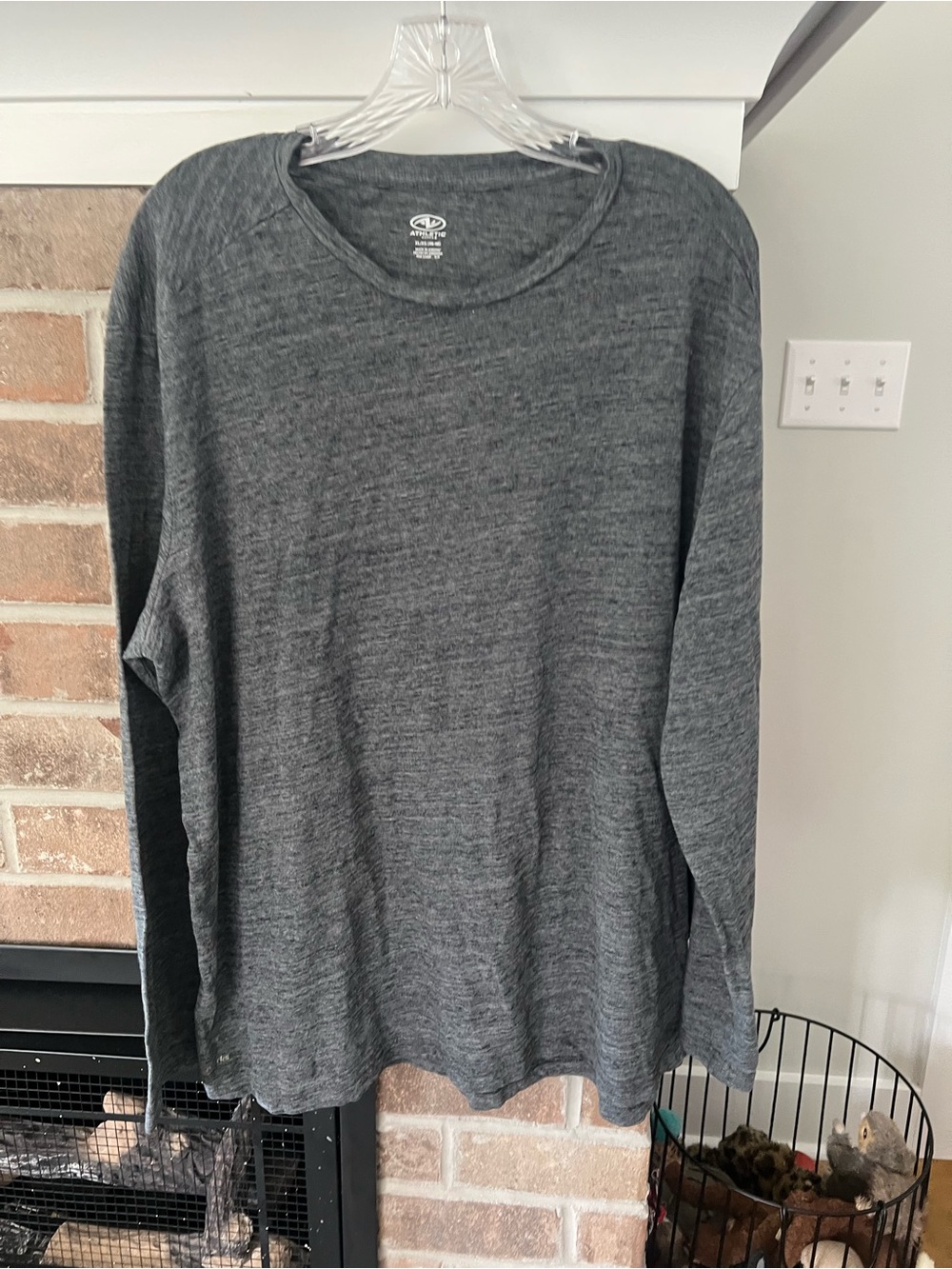 Athletic Works Dark Heather Gray Crewneck Shirt